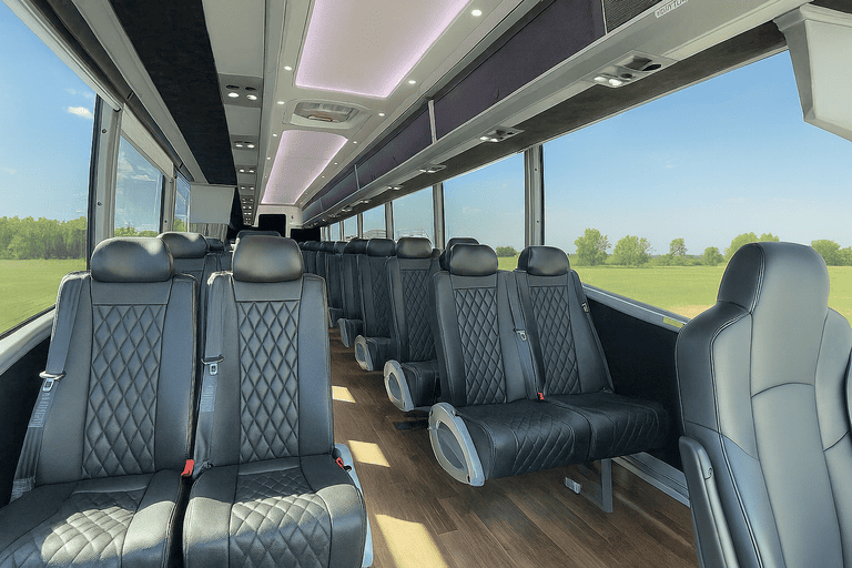 coach bus in Hendersonville