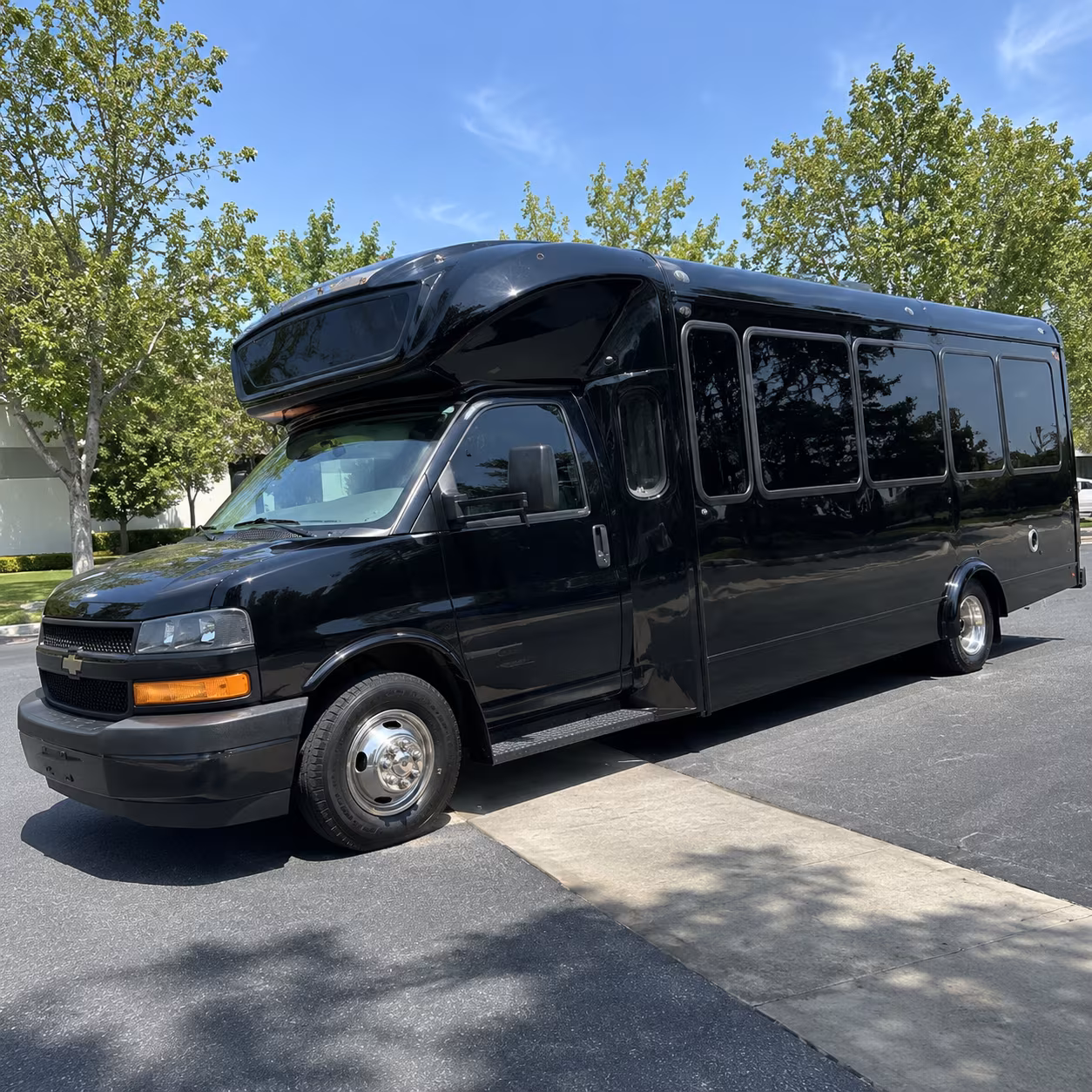 hendersonville 15 passenger party bus