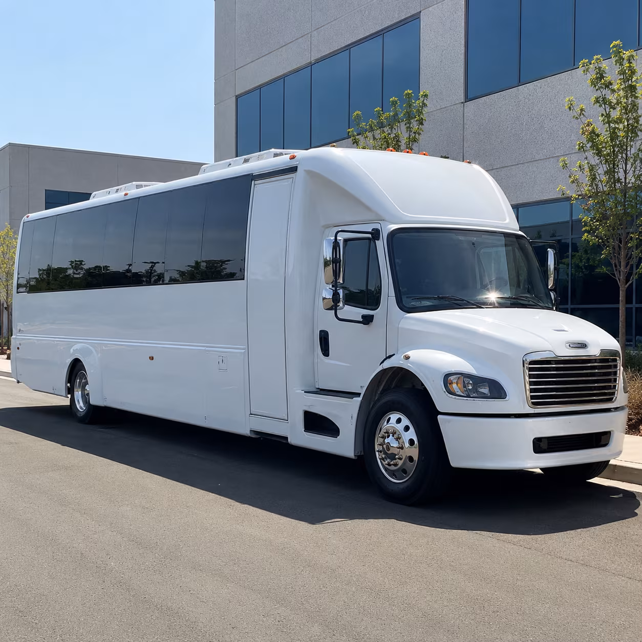 hendersonville 25 passenger party bus