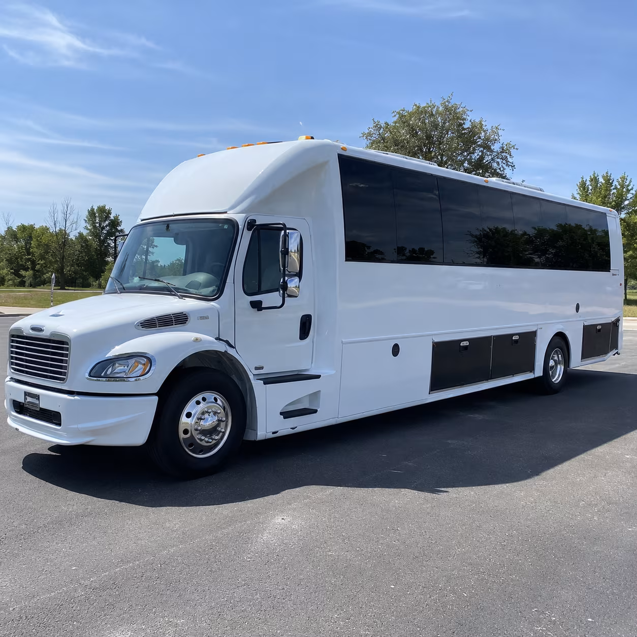 hendersonville 40 passenger party bus