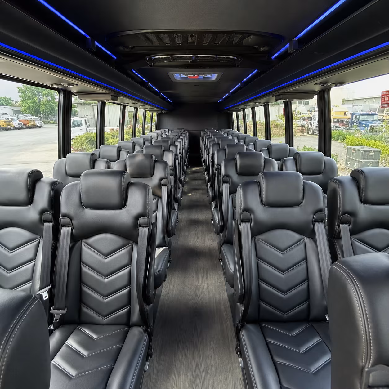 hendersonville long distance transportation onboard seating