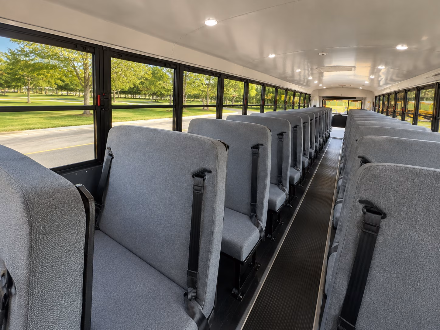hendersonville school bus interior