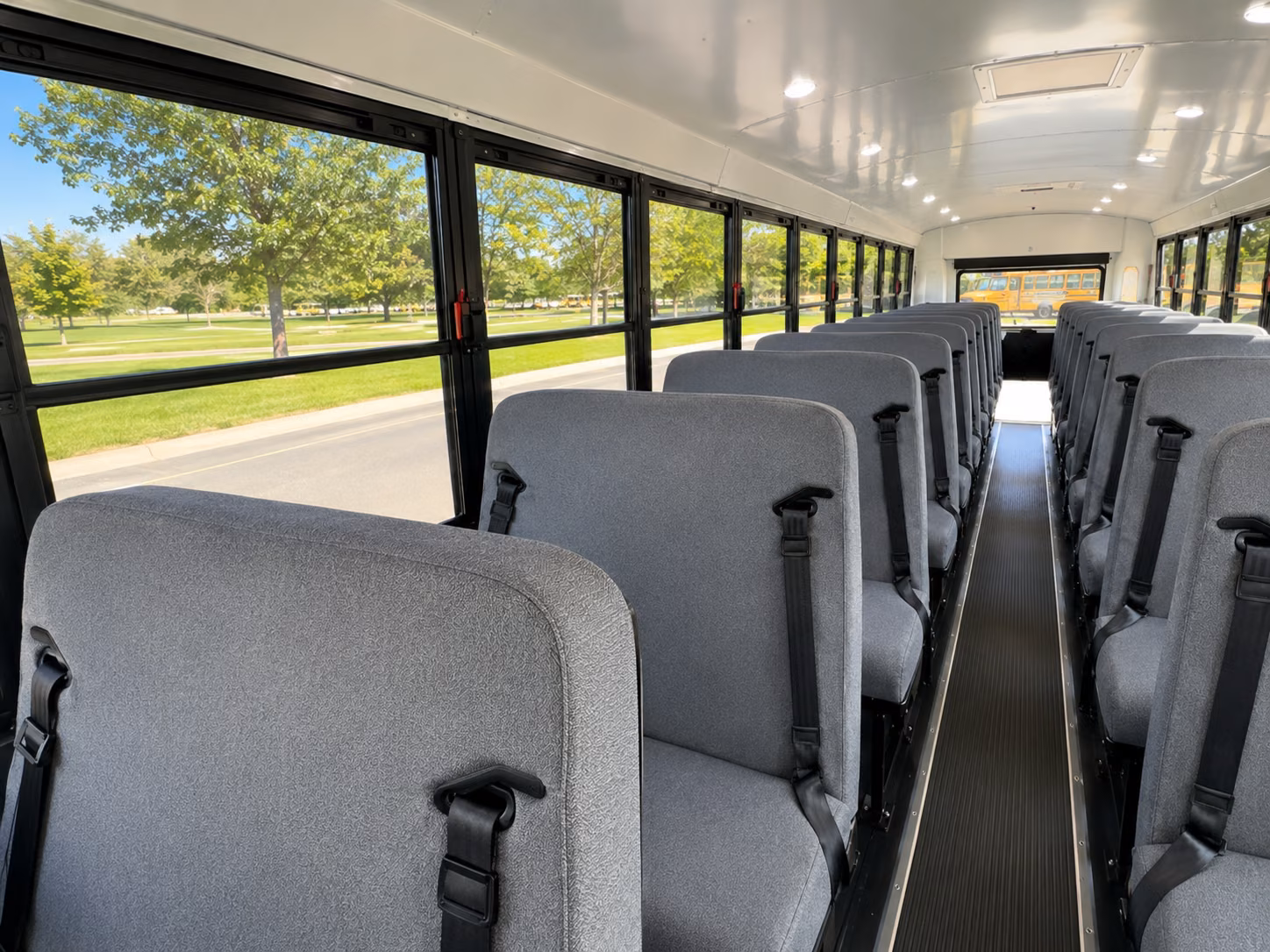 hendersonville school buses for end of year and overnight field trips