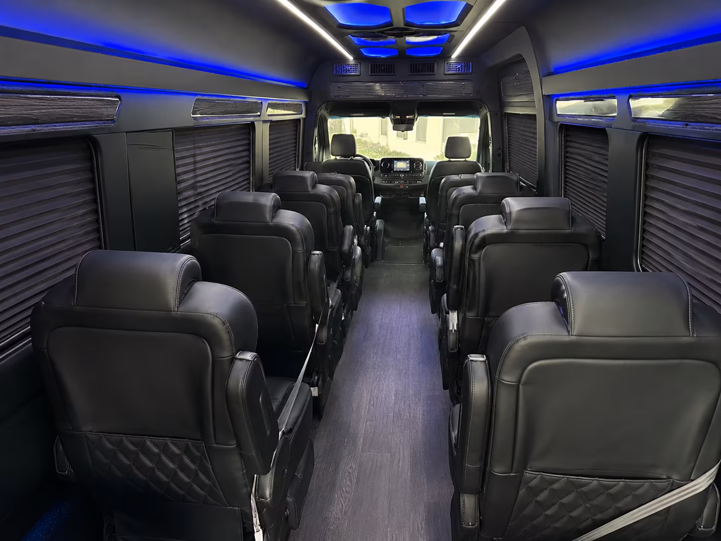 hendersonville sprinter van with driver interior