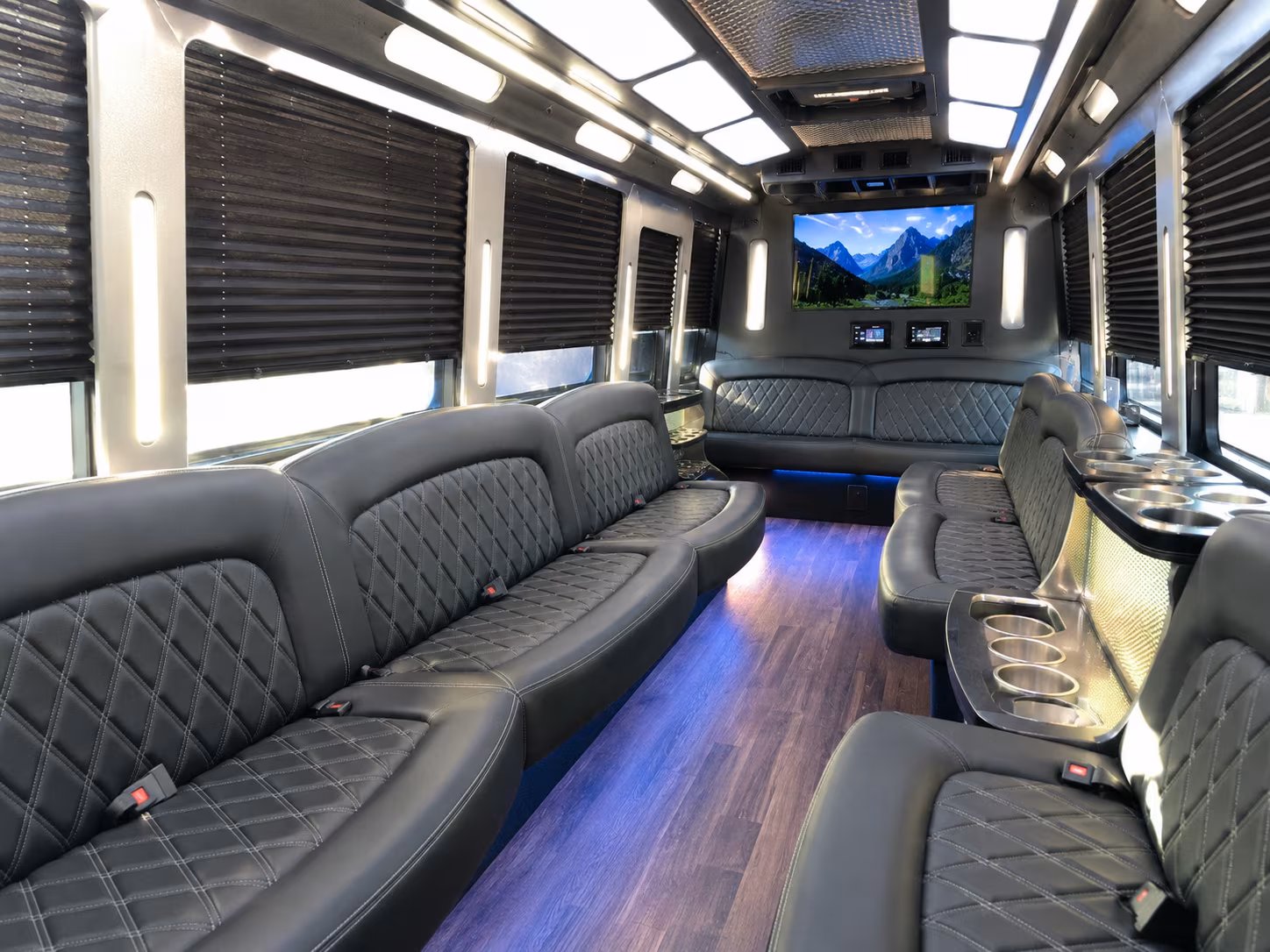 hendersonville wedding party bus rental