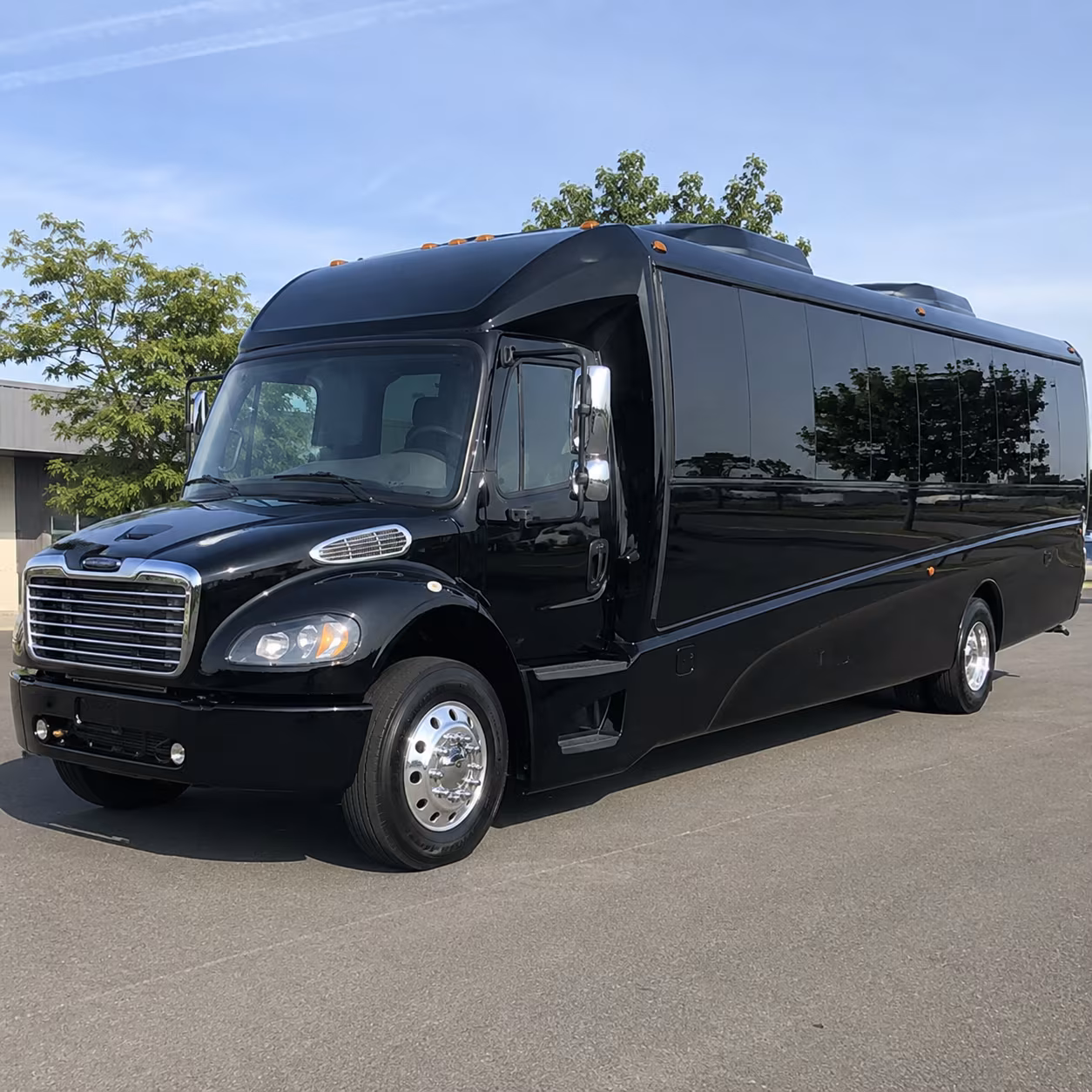 shuttle buses for weekly worship services in hendersonville