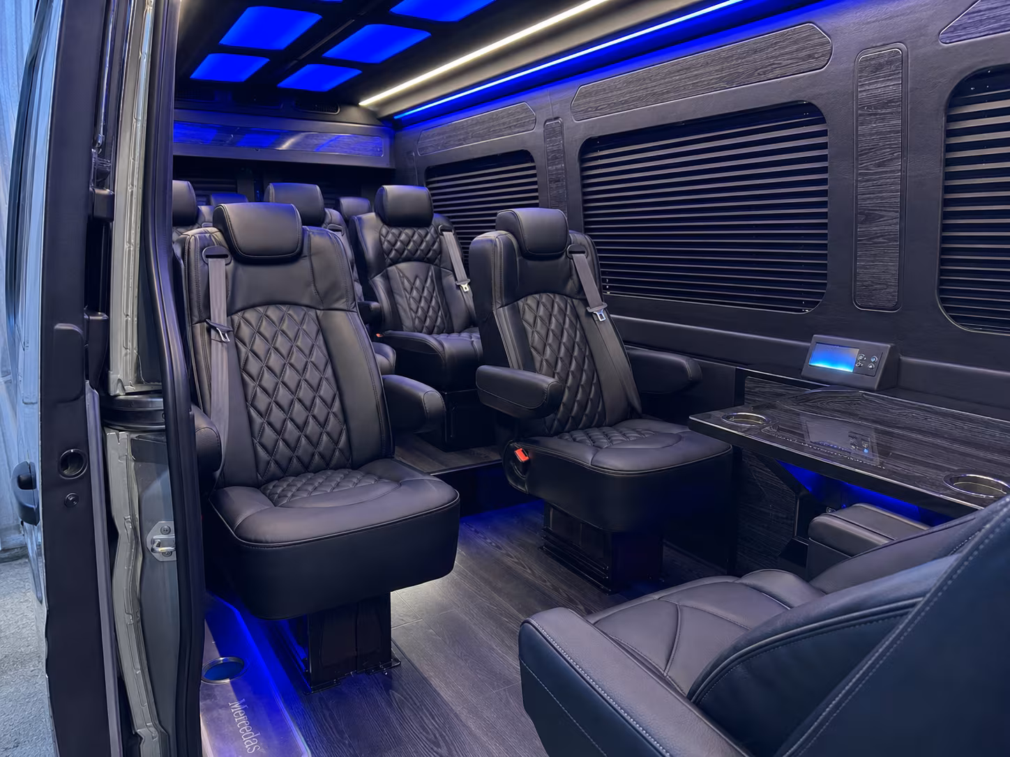 sprinter van transportation for groups and events across hendersonville