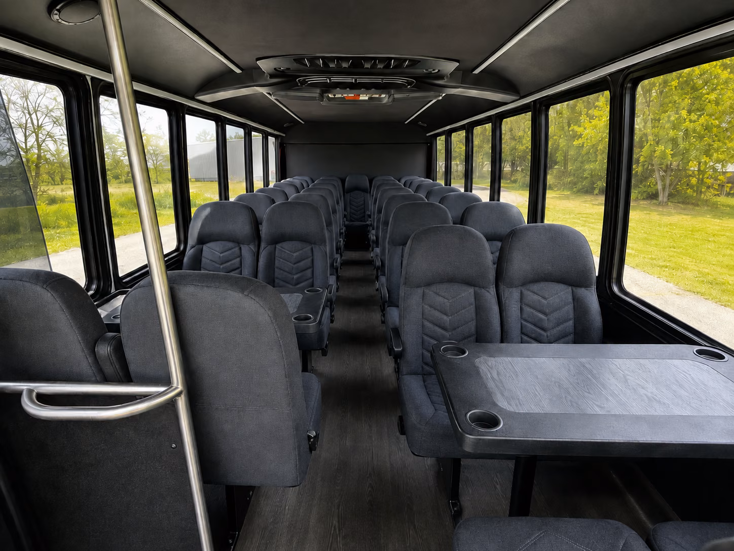 sprinter vans and small bus rentals for intimate hendersonville weddings